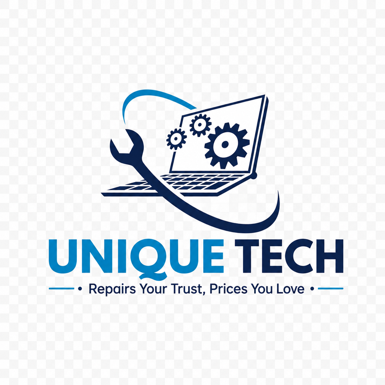 Unique Computer System Solution Logo